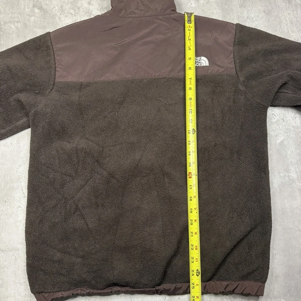 The North Face Denali Fleece Jacket Brown Full Zip Polartec Boys XL Outdoors